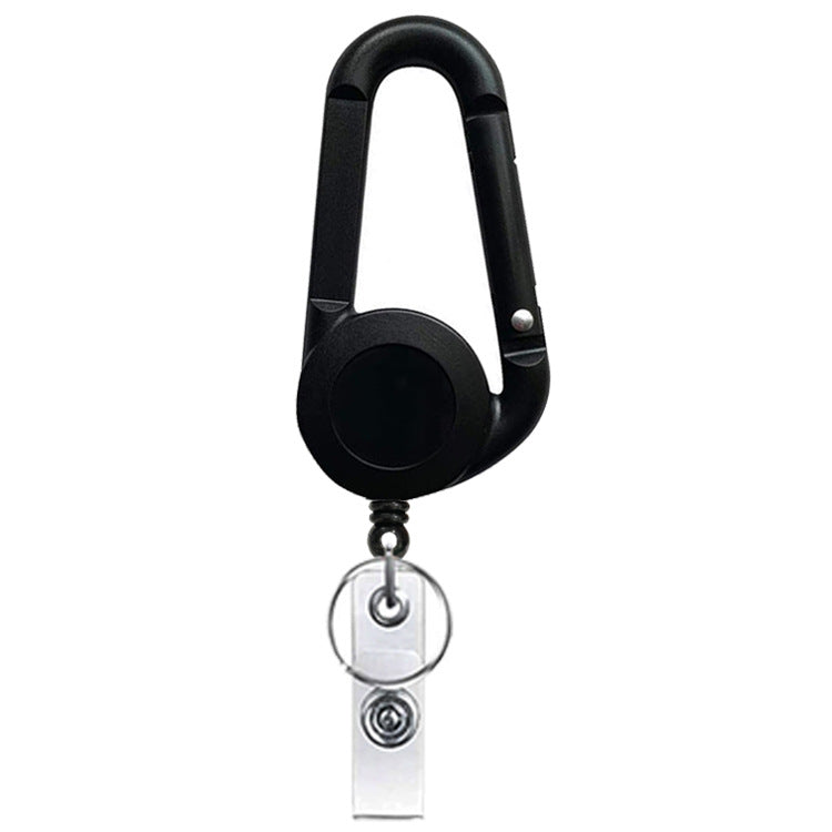 Wholesale ABS Round Carabiner Telescoping Keychain